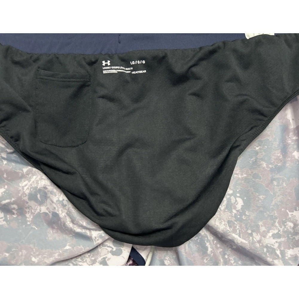 Women's UNDER ARMOUR UA‎ Fly-By 2.0 Printed Shorts Ash Plum / Midnight Large EC - Picture 6 of 6